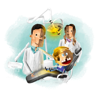 A Fada do Dente Banguela - páginas internas